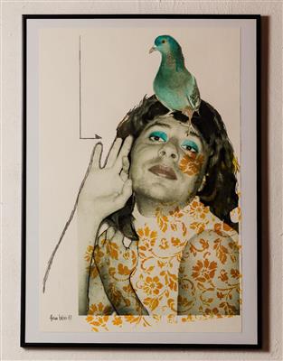 Bolzer, Alexandra Bird Queen Nr 3 - Charity-Kunstauktion zugunsten von Asyl in Not