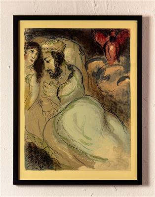 Chagall, Marc Sara und Abimelech - Charitativní aukce umění na podporu organizace Asyl in Not