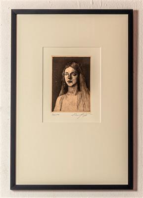 Fuchs, Ernst Portrait Angelika - Charitativní aukce umění na podporu organizace Asyl in Not
