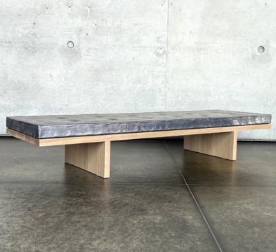 A  “Bleischwer” bench, designed by Xaver Sedelmeier, - Design