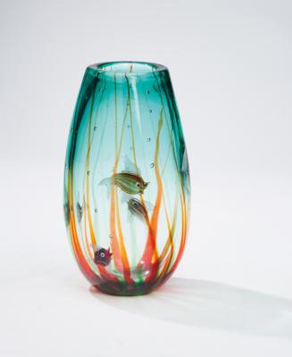 An aquarium vase, school of Gino Cenedese, - Design