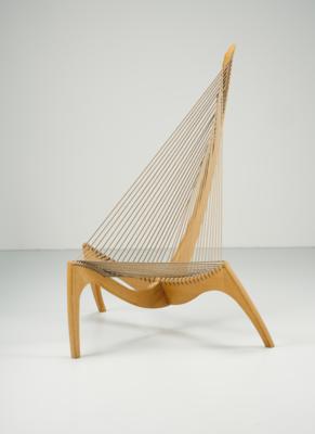 A harp chair, designed by Jorgen Hovelskov - Design