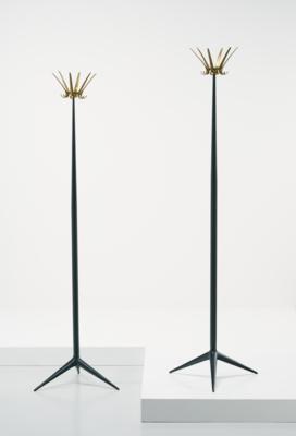 Two tripod coat-stands, mid-20th century, - Design
