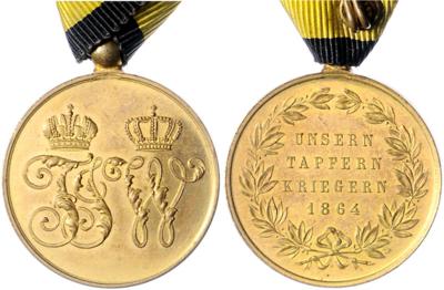 Dänemarkmedaille 1864, - Ordini e onorificenze