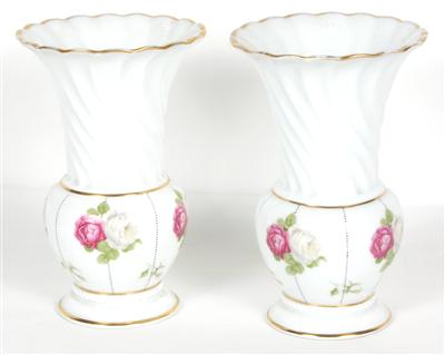 Paar Vasen, - Kunst, Antiquitäten und Möbel
