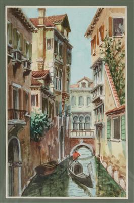 Künstler Mitte 20. Jh. Ansicht aus Venedig, - Kunst, Antiquitäten und Möbel