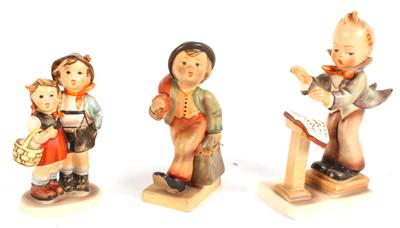 Hummelfigur Wanderbub, - Antiques and art