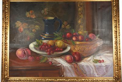 Künstler 1. Hälfte 20. Jh. Stilleben mit Früchten, - Antiques and art