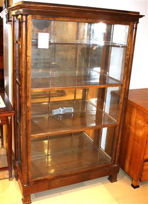 Vitrine im Biedermeier Stil, - Kunst, Antiquitäten und Möbel