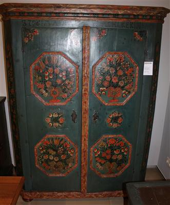 Bauernschrank ursprünglich spätes 18./Anfang 19 JH., - Antiques and art