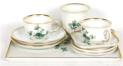 1 Anbietetasse, - Antiques and art