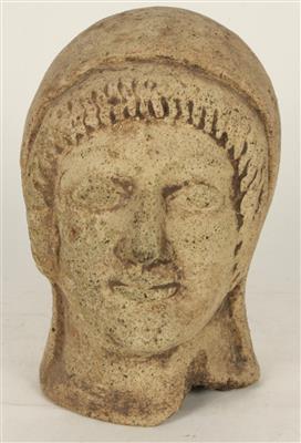 Kopf eines etruskischen Jünglings - Kunst, Antiquitäten und Möbel