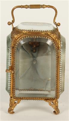 Miniatur Uhrenvitrine - Arte e antiquariato