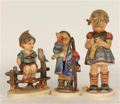 3 Hummelfiguren - Arte e antiquariato