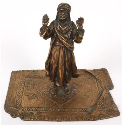 Araber auf Gebetsteppich - Antiques and art