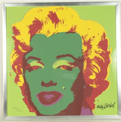 Andy Warhol - Weihnachtsauktion Kunst,<br />Antiquitäten und Möbel