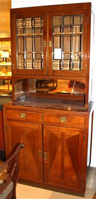 Jugendstil Pfeilerschrank um 1905/10, - Arte e antiquariato