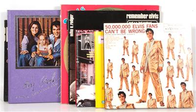 16 Fachbücher über Elvis Presley Bildbände, - Elvis Presley Memorabilien (Schallplatten, Literatur und Sammlerstücke)