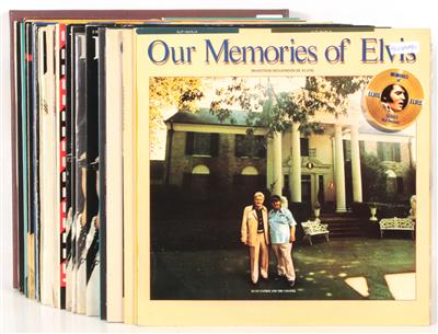 22 LP's Elvis Presley 7 x Our Memories Of Elvis Vol. 1+2, - Elvis Presley Memorabilia (discs, literature and collecting items)