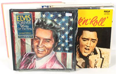 26 LP's Elvis Presley darunter 1 Bildplatte, - Gramodeska