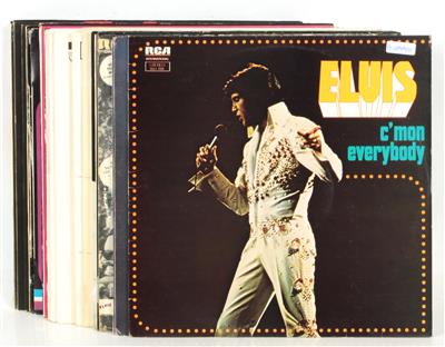 27 LP's Elvis Presley 7 x C'Mon Everbody, - Elvis Presley Memorabilia (discs, literature and collecting items)