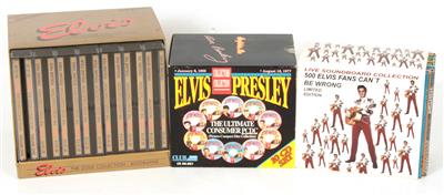 3 CD-Boxen Elvis Presley The ultimate Consumer PCDC, - Elvis Presley Memorabilien (Schallplatten, Literatur und Sammlerstücke)