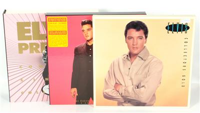 3 CD-Sammlereditionen Elvis Presley Collectors Gold, - Elvis Presley Memorabilia (discs, literature and collecting items)
