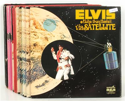 31 LP's Elvis Presley 7 x Aloha From Hawaii Via Satellite, - Gramodeska