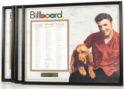 4 Billboard Collector's Edition Ausgaben von 1996 Elvis Presley Love me Tender, - Gramodeska