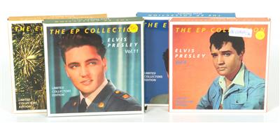 4 CD-Boxen Elvis Presley The EP Collection Vol. 4,5,11 und 12, - Elvis Presley Memorabilia (discs, literature and collecting items)