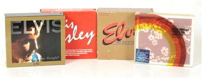 4 CD-Boxen Elvis Presley z. B. The Gold Collection, - Elvis Presley Memorabilia (discs, literature and collecting items)