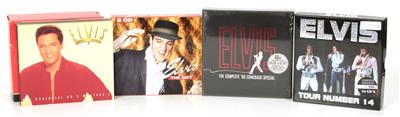 5 CD-Boxen Elvis Presley z. B. Tour Number 14, - Gramodeska