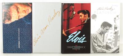 5 CD-Sammlereditionen Elvis Presley Platinum, - Elvis Presley Memorabilien (Schallplatten, Literatur und Sammlerstücke)
