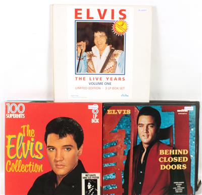 5 LP-Boxen Elvis Presley The 50th. Birthday Radio Special (6 LP), - Gramodeska