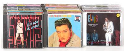 58 CD's Elvis Presley tlw. Sampler, - Gramodeska
