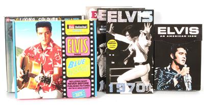 6 DVD-Sammlereditionen Elvis Presley teilw. mit CD's und Sammelobjekten, - Elvis Presley Memorabilien (Schallplatten, Literatur und Sammlerstücke)