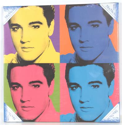 Kunstdruck auf Keilrahmen Elvis Presley, - Elvis Presley Memorabilien (Schallplatten, Literatur und Sammlerstücke)