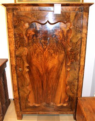 Später Biedermeier Schrank, - Antiques and art