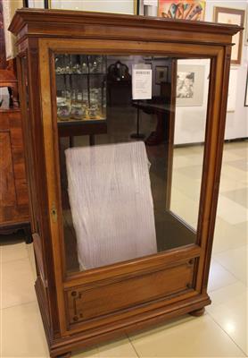 Historismus Vitrine um 1870/80Weichholzkorpus, - Umění a starožitnosti