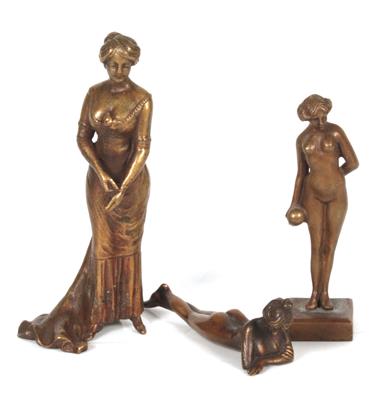 3 Wiener Bronzen - Antiques and art