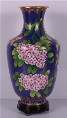 Elegante Cloisonnè-Vase - Antiques and art