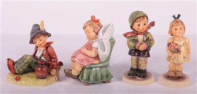 4 Hummelfiguren - Antiques and art