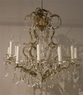 Luster in Kronenform - Antiques and art