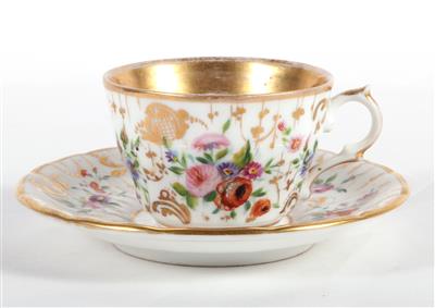 Schale mit Untertasse - Antiques and art