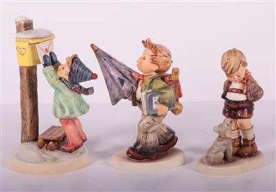 3 Hummelfiguren - Antiques and art