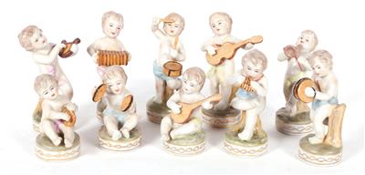 10 musizierende Putti - Kunst, Antiquitäten und Möbel online auction