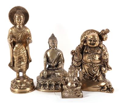 4 Buddhafiguren - Kunst, Antiquitäten und Möbel online auction