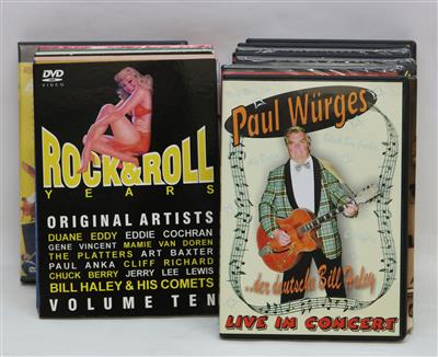 43 DVDs - Vintage radios and rare vinyl recordings