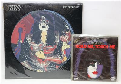 Interessante Kiss Sammlung - Apparecchiature di intrattenimento d'epoca e dischi rari in vinile