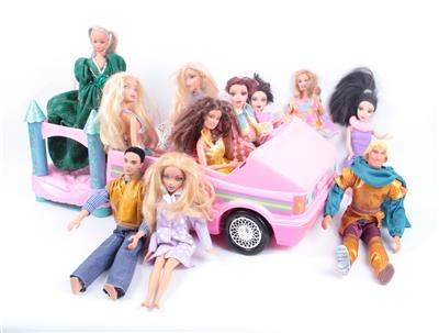 10 Barbie Puppen, 2 Ken - BARBIE meets KEN – Auflösung einer Sammlung